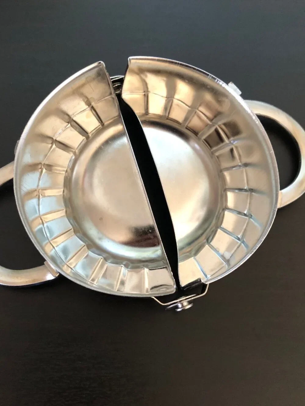 Vintage Style Stainless Steel Dumpling Maker - Cutter/Press
